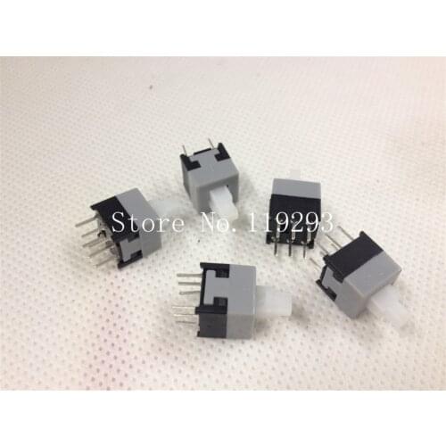 [BELLA]Self-locking switch. Six feet .. 8.5mmX8.5mm locking--30pcs/lot