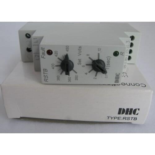 DHC1X-T RSTB missing phase voltage and 3 phase sequence Protection relay