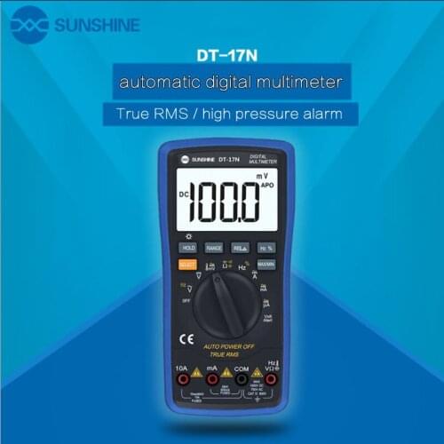 DT-17N high precision lcd display Digital Multimeter 35/6 automatic instrument AC DC voltage current resistance measure