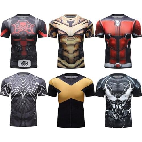MMA Rashguard Bjj Jiu Jusit T Shirts Boxing Jerseys Gi Kickboxing Fighting Tight Fightwear Men Compression Fitness Running Shirt