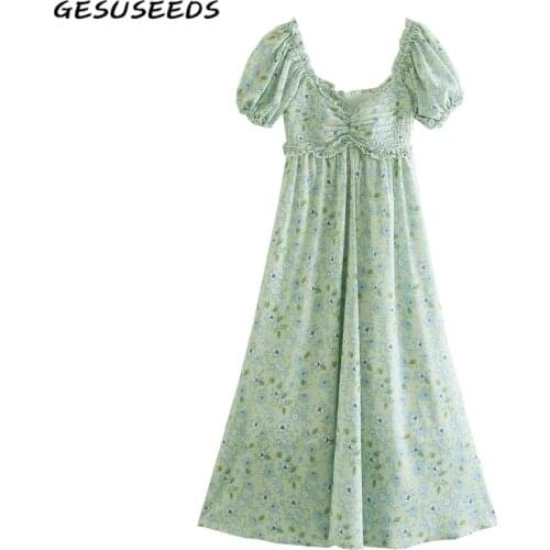Gesuseeds Long Sleeve Summer Dresses