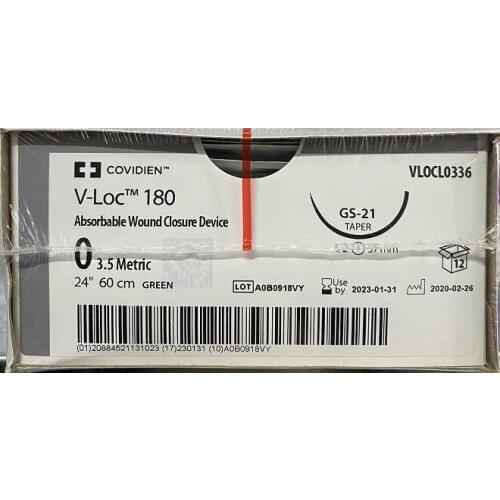 Covidien Barbed Wire VLOCL0336 Covidien Barbed Wire VLOCL0336