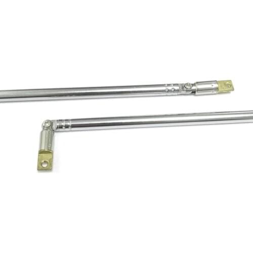 Buy 2 get 1 telescopic antenna 4 sections 6-158 radio aerial durable and high efficiency 620mm long