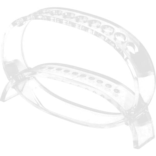 Clear Acrylic 10 Slots Pen Pencil Display Stand Holder Makeup Brush Organizer