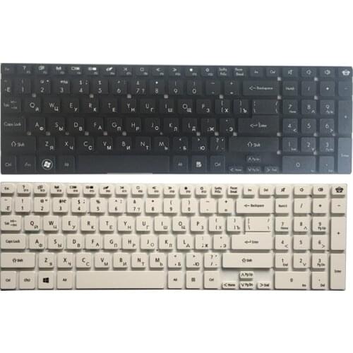 Russian RU Keyboard for Packard Bell EasyNote TV11 TS11 P7YS0 P5WS0 TS44HR TS44SB TSX66HR TSX62HR TV11C Laptop