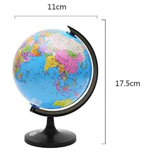 Medium Globe Map Ball World Earth Ocean Map Ball Wateproof World Globe Earth With Stand for Geography Learning Educational