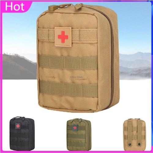 Tactical First Aid Kit Climbing Hunting Shooting Cs EMT Survival Pouch Fishing Medical Pack Hiking Camping Molle Medical Pouches