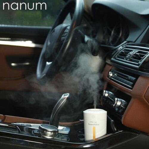 Mini Colorful Light Cup Humidifier Essential Oil Diffuser 230ml Aroma Lamp LED Night Light USB Ultrasonic Fogger Car Air Freshen