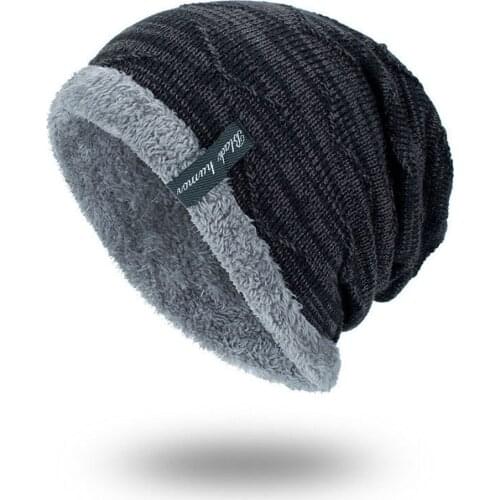 Winter Hat Men Beanies For Men Caps Fluffy Thick Kalpak Male Mens Winter Caps Skullies Bonnet Homme Hiver #815