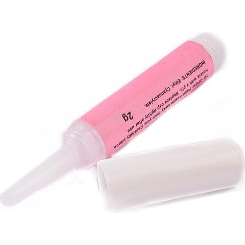 Shellhard 10 Bottle Mini Beauty Professional Nail Glue 2g High Quality False Nail Art Tips Glue Set For Manicure Salon Tools