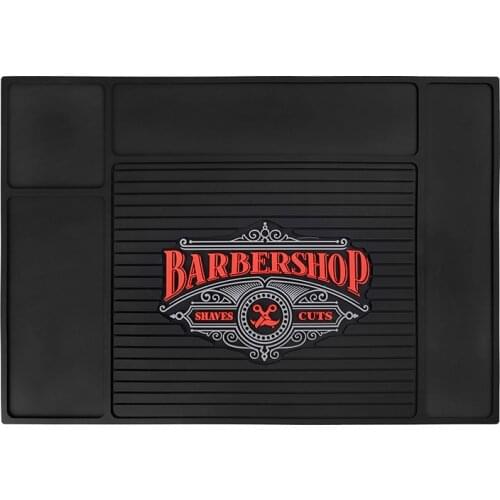 5 Areas Salon Hairdresser Tools Antiskid Pad Barber Working Station Mat Hairdressing Accessories Laying Sheet Cushion 1385