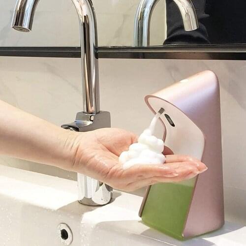 Automatic Soap Dispenser No Contact Infrared Sensor Hand New Foam Soap Dispenser for Bathroom and Kitchen 330ML