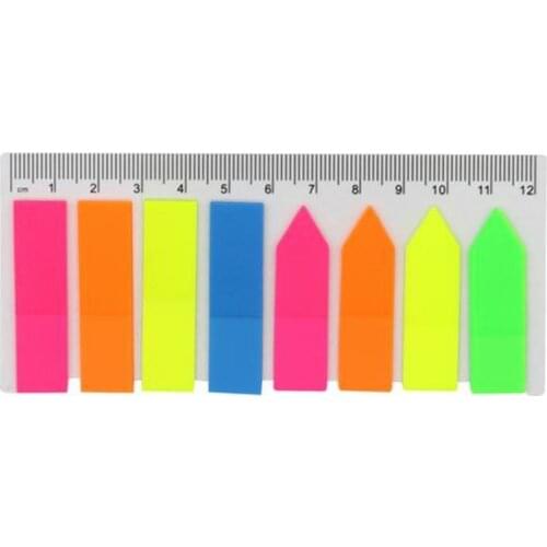 F3MA Rectangle Tabs Notebooks Paper Stickers Pad Self-adhesive Notes Paper Sets Students Office Home Supply Gift for students