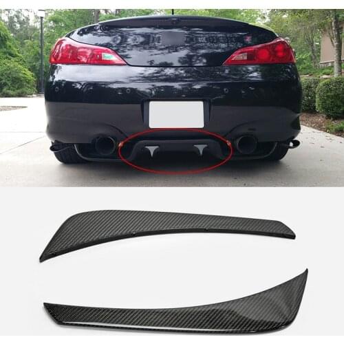 Carbon For 03-08 Z33 350z Infiniti G35 Coupe JDM TS Style Rear Diffuser Blade For type 1 TS style rear diffuser (with fitting)