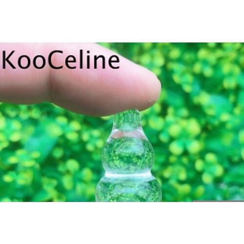 Natural Crystals Clear Quartz Cucurbit Shape Energy Reiki Healing Stones Home Aquarium Decoration Accessories Gemstone