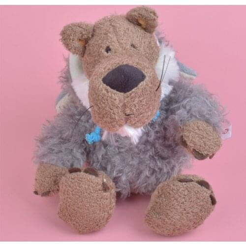 25-75cm Grey Color Wolf with Sheep Cloth Plush Toy for Cute Baby/ Kids Gift, Plush Doll Free Shipping