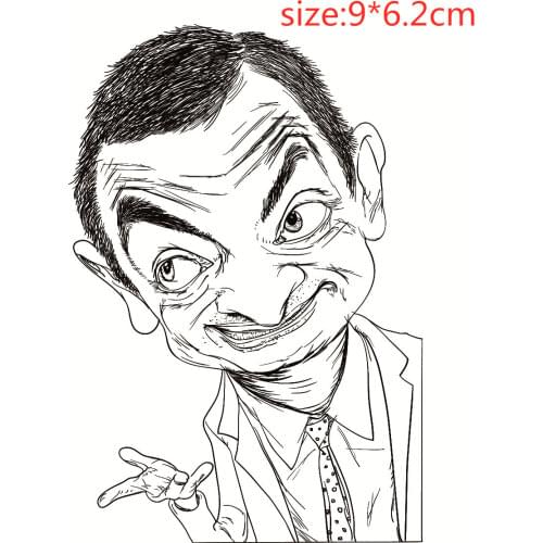 Portraits Transparent Clear Silicone Stamp/Seal For DIY Scrapbooking Photo Album Decorative Paper Card Crafts Handmade Gift