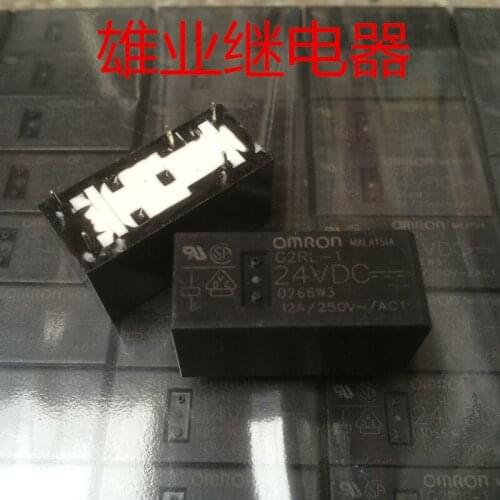 Relay G2RL-1-24V 24VDC DC24V 12A 5PIN