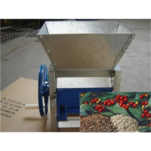 Hand home use commercial coffee bean coffee cherries sheller peeler huller peeling machine