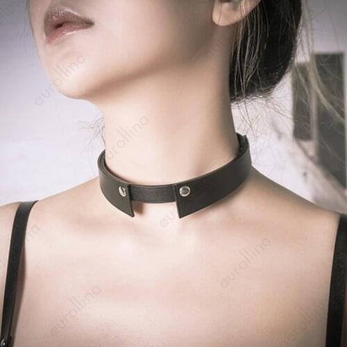 Sexy Necklet Chaplet Beauty Female Necklace Torque Choker Femininity Collar Collarbone Neck Ring Choker Belt Sexy Ornament Woman