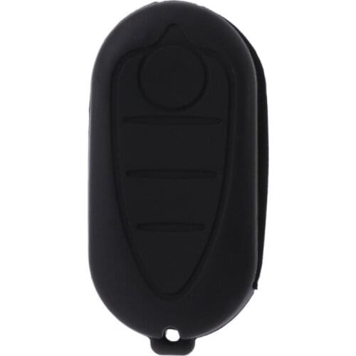 3 Buttons Silicone Car Key Fob Case For Alfa Myth 159 GTO Myth Giulietta Romeo 4C GTA U90C