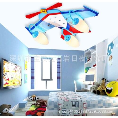 Modern ventilador de techo luzes de teto Bedside Aluminum cafe hotel home decoration