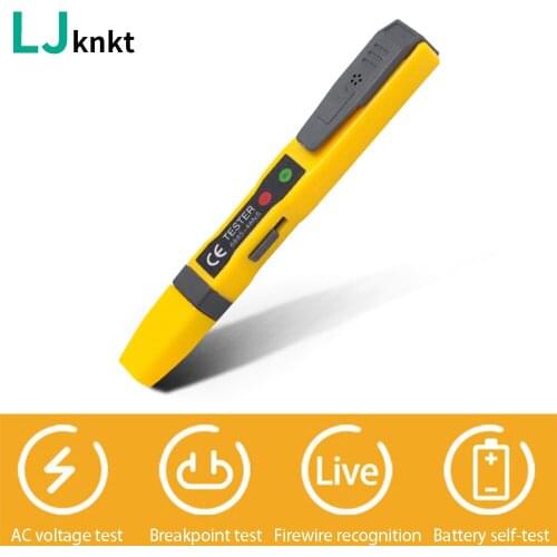 AC Voltage Polarity Conduction Test Pencil 70V-1000V Live Wire Recognition Breakpoint Tester On-off Detection For Home Appliance