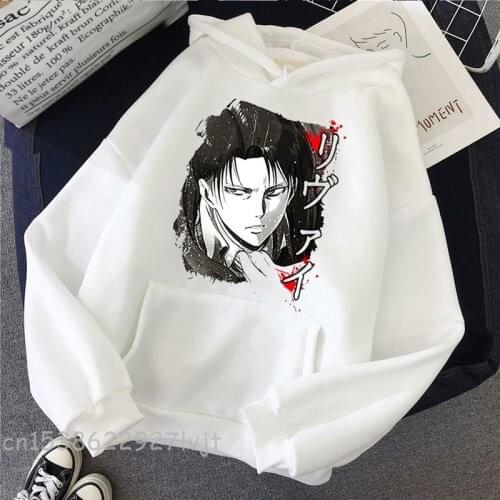 Attack On Titan Anime Hoodie Women Clothes Teens Winter Spring Shingeki No Kyojin Hip Hop Hipster Sweatshirt y2k Wram Unisex