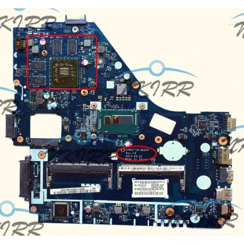 V5WE2 LA-9531P NBMFP11005 NBMFP1100B HM87 i5-4200U R7 M265 2GB DDR3 Motherboard for Acer Aspire E1-572 E1-572G E1-532 P455-M