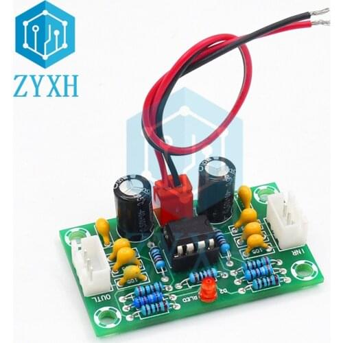 XH-A902 NE5532 Operational Pre-Amplifier Module Dual 2.0 Channel DC 12-30V 5 Times Amplifier Digital Audio Module