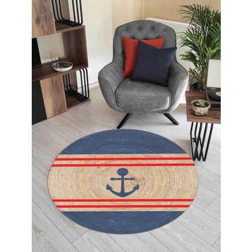 Anchor Natural Bohemian Jute Rug