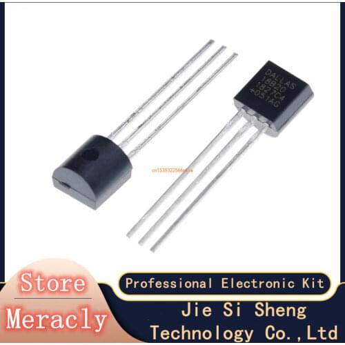10pcs/lot Sensor Electronic chip DS18B20 TO-92 18B20 chips Temperature Sensor IC 18b20 diy electronic