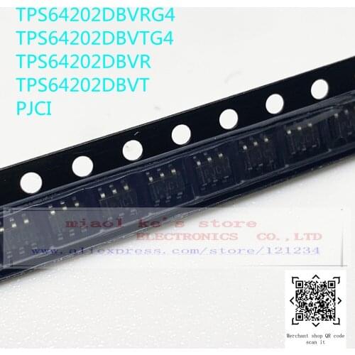 [5pcs~10pcs]100%New original: TPS64202DBVRG4 TPS64202DBVTG4 TPS64202DBVR TPS64202DBVT PJCI - IC REG CTRLR BUCK SOT23-6