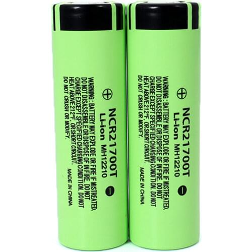 NCR21700T 3.7V 4800mAh li-lon battery 15A power 5C Rate Discharge ternary lithium batteries DIY Electric car battery pack