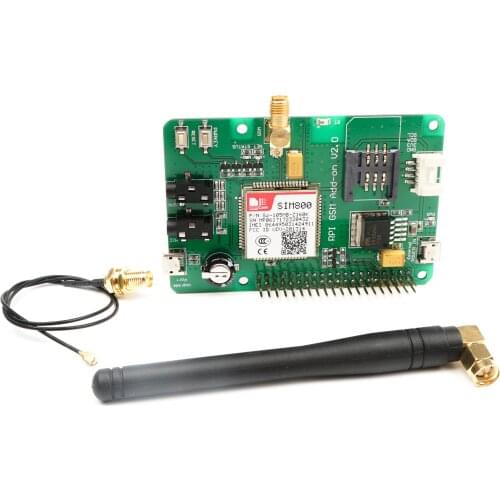 SIM800 GSM GPRS Add-on V2.3 for Raspberry PI 3 Model B+,Raspberry PI Quad-band GSM/GPRS/BT Module