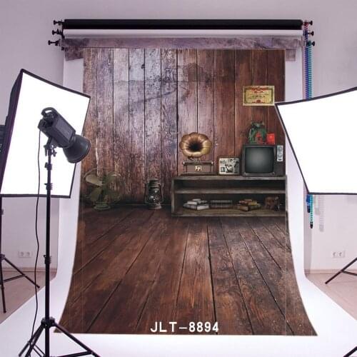 Photography Backdrops Indoor Decor Shabby Chic Vintage Wood Floor Children Toddlers Adults Portraits Photo Background