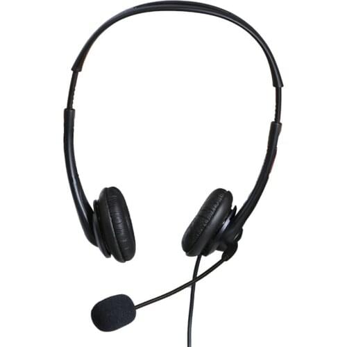 OY136 3.5mm Computer Headset Noise Cancelling Head-mounted Headphone Call Center Headsets for Business Call Center with Mic