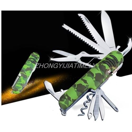 Multi-functional combination tool, outdoor knives, folding knives, wild survival saber, self-defense, knife, fruit knife