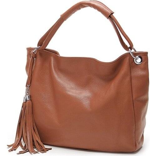 Bag again 021017 new hot women handbag female big tassel bag