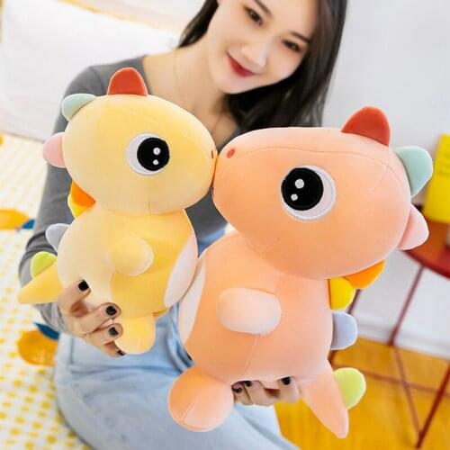 26CM 35CM 45CM Dinosaur Plush Toys Super Lovely Animal Dolls Stuffed Soft Toys Gift For Baby Kids