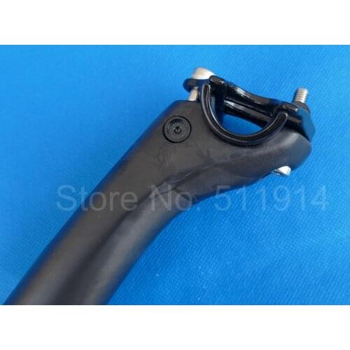 FLX-SP-005 High Quality Bicycle Seat Post For All Bike Full Carbon Fiber UD Matt Road Mountain Bike MTB Seatpost + Clamp