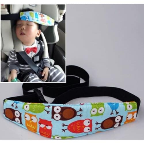 Practical Safety Car Seat Sleep Nap Aid Baby Kids Head Support Holder Belt Owl