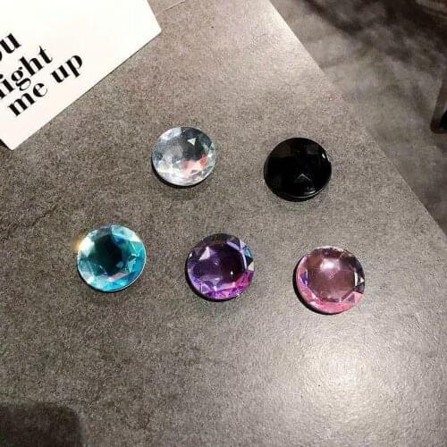 Bling Diamond Finger Ring Grip Bracket Universal Hand Phone Holder for huawei Air Bag Cell Bracket Stand