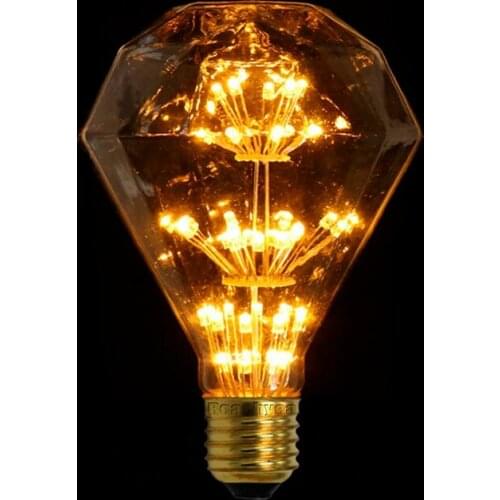 G95MTX LED Vintage Edison Light bulb 220V E27 Warm White Retro Led bulb