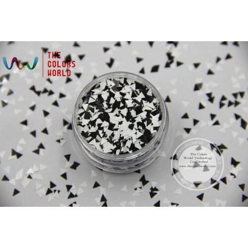 TMP3-375 Mix Colors and Triangle shapes Glitter for nail art nail gel nail polish nail glue makeup and DIY decoration