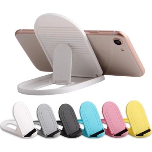 2Pcs Universal Phone Holder Anti-slip Foldable Portable Stable Phone Bracket Mini Lazy Bracket For Samsung Xiaomi iPhone Tablet