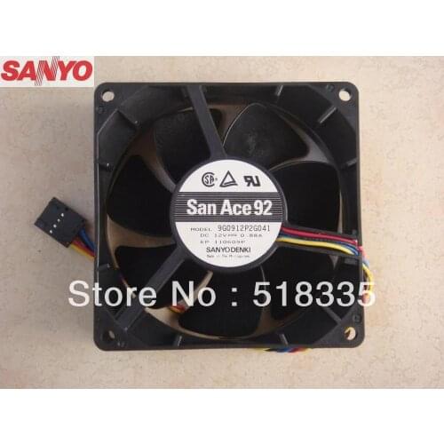 Sanyo 9032 9cm 9G0912P2G041 12V 0.88A server cooling fan