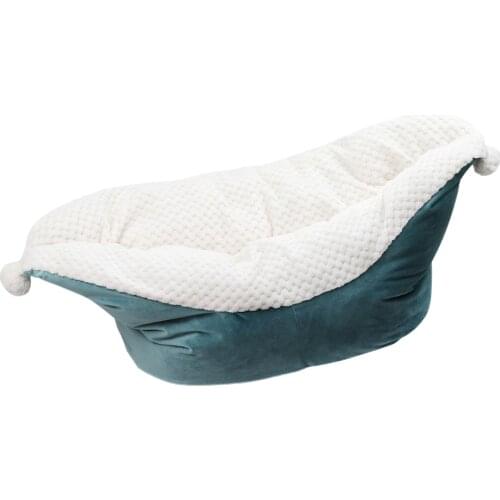 Funny Boat Bed Pet Dog Boat Warm House Soft Sleep Nest Winter Bed House