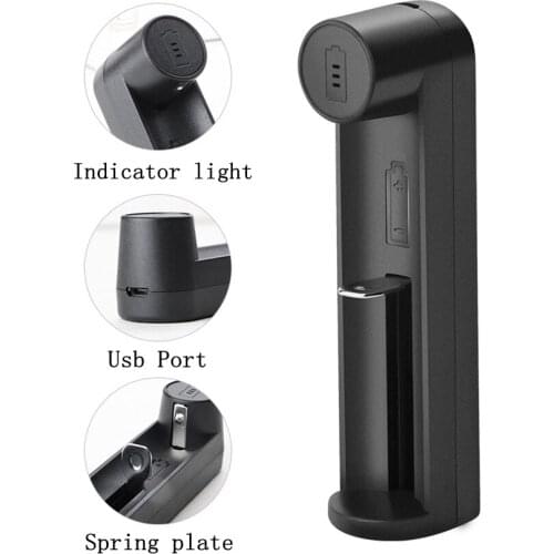 1pc New Multi-function Charger 18650 Charger 3.7V Lithium Battery 26650 Intelligent Universal USB4.2V Charger