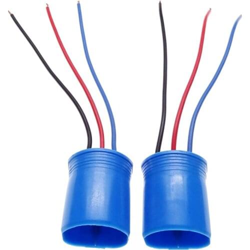 2pcs 9004 9007 Female Socket Plug Connector Adapter Wiring Harness for Auto Fog Lamp Headlight Base Bulb Wire Socket Adapter